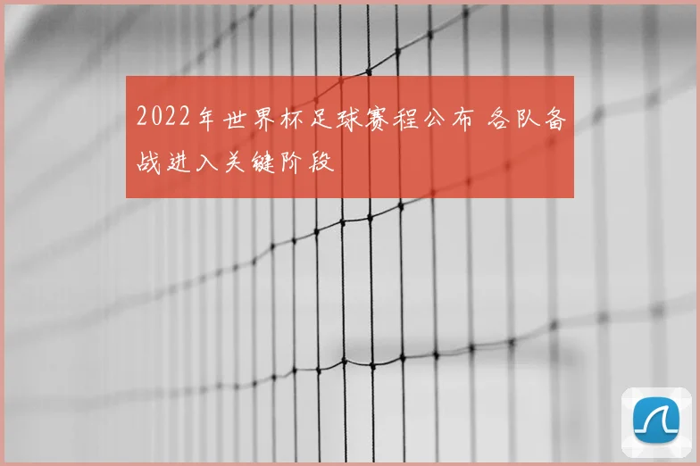 2022年世界杯足球赛程公布 各队备战进入关键阶段